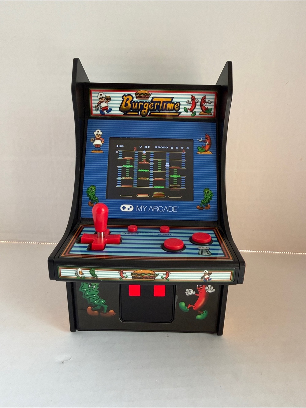 Arcade BurgerTime Mini Arcade Cabinet